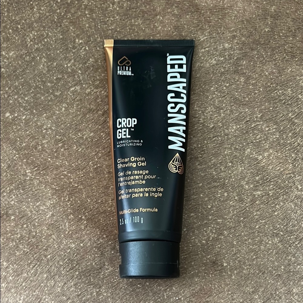 MANSCAPED Crop Gel Clear Groin Shaving Gel, Moisturizing & Lubricating Glide
